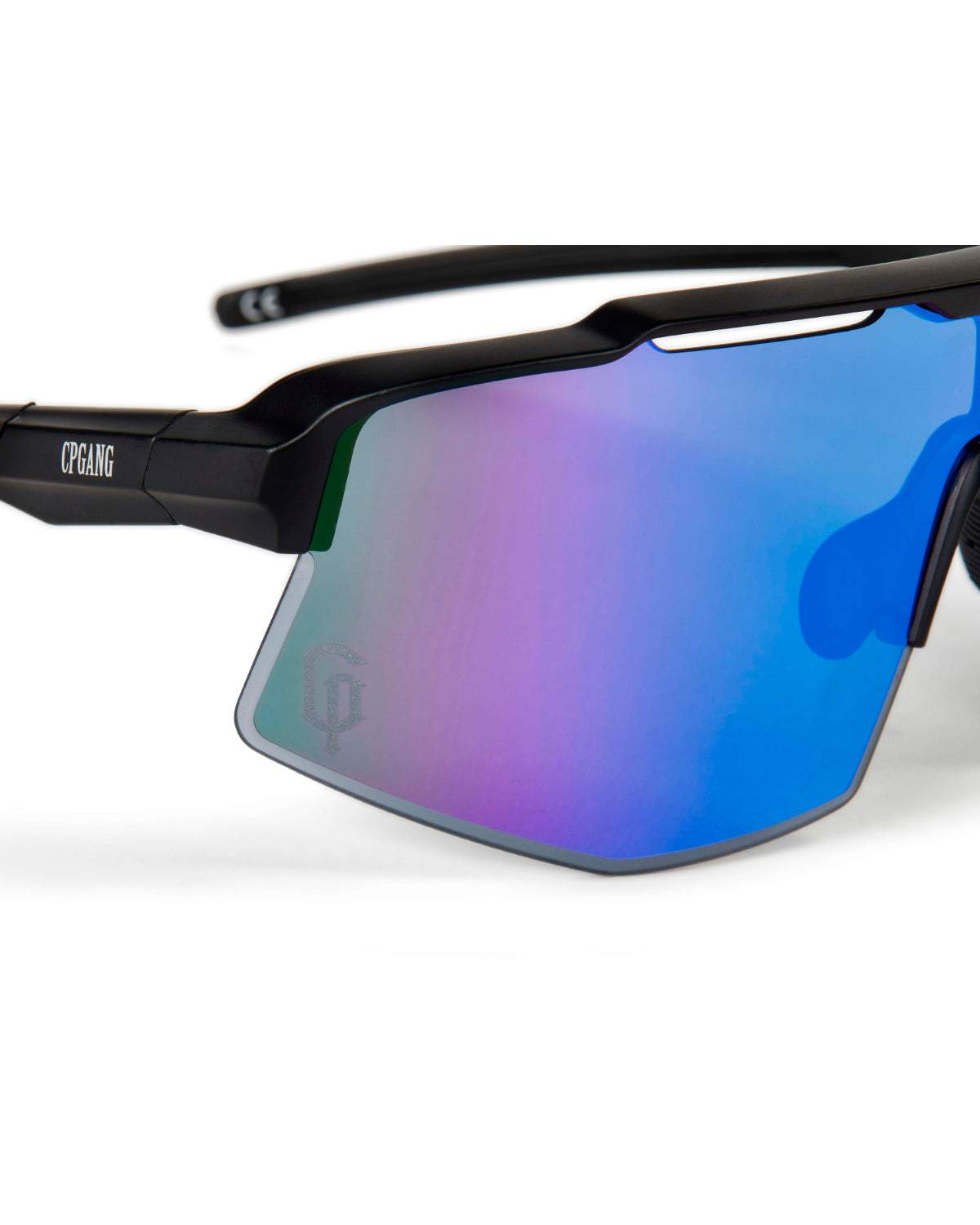 Riding Shades Chrome Blue
