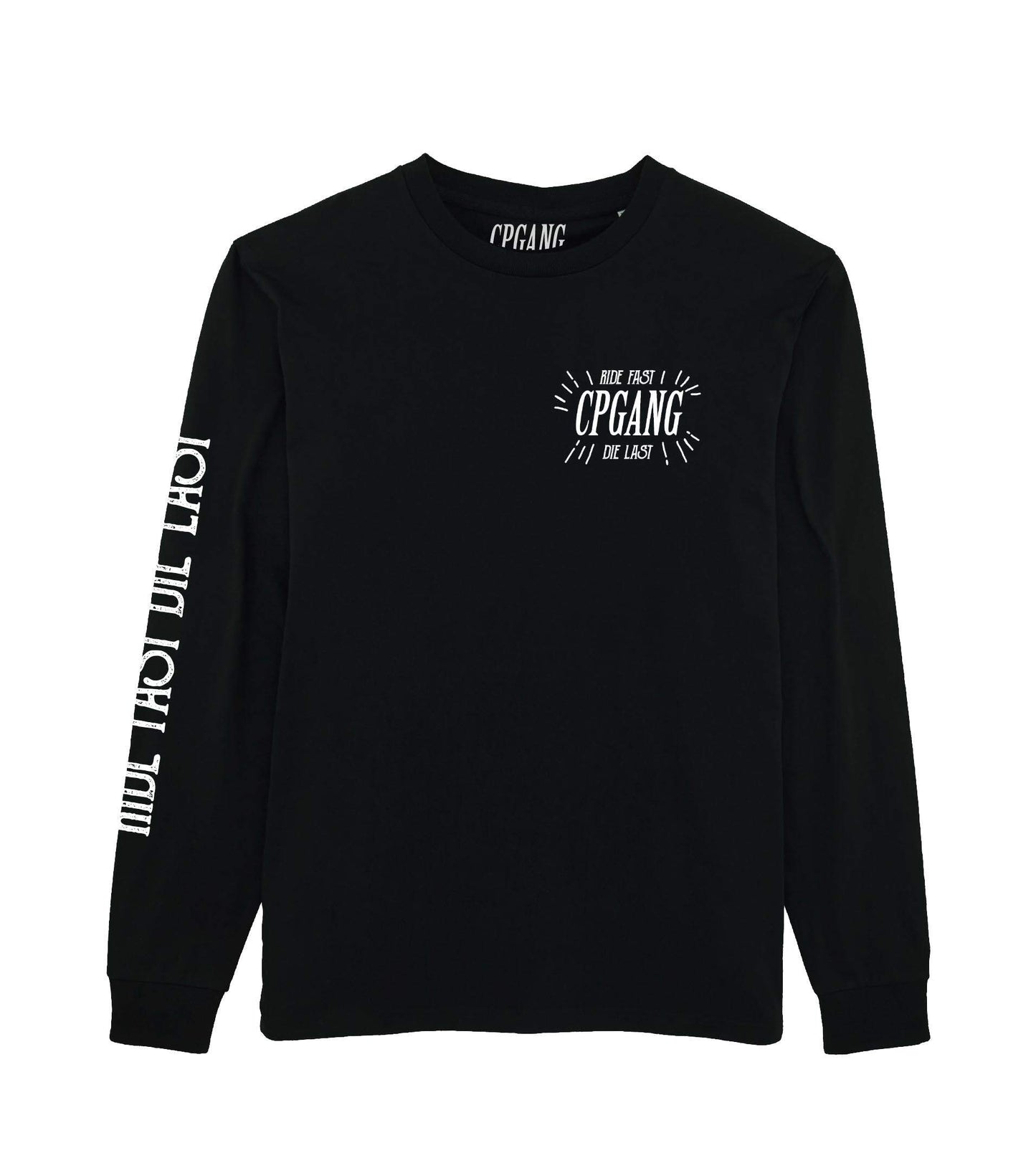 Ride Fast Die Last Longsleeve Tee Black