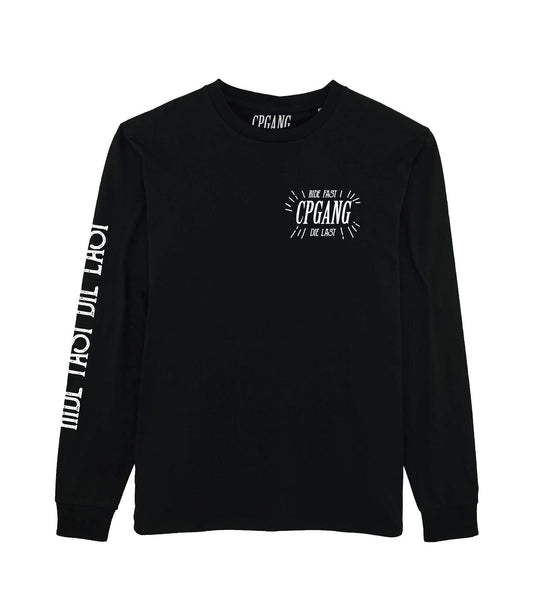 Ride Fast Die Last Longsleeve Tee Black